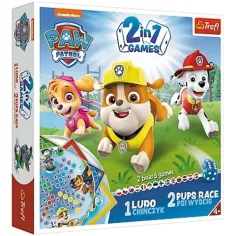 Paw Patrol 2 в 1 настолна игра - Trefl
