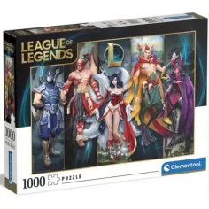 Пъзел League of Legends 1000 части - Clementoni