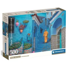Пъзел на синята улица на Шефшауен 500 части