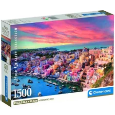 Пъзел Procida остров HQC 1500 части - Clementoni