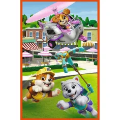 Пъзел с усмихнати кучета от Paw Patrol 3x80бр - Trefl изображение 4