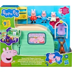 Пепа Пиг комплект за игра „Трите прасенца“ с каравана и фигурки – Hasbro