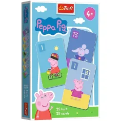 Пепа прасенце: черна пета картова игра - Trefl