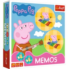 Пепа прасенце и приятелите му мемори игра - Trefl