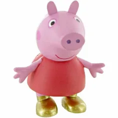 Peppa Pig: Играчка фигура на Пепа в златни ботуши