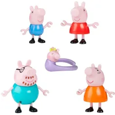 Peppa Pig: Комплект фигурки на семейството на Пепа - Hasbro изображение 2