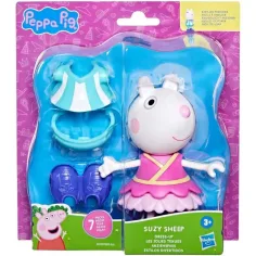 Peppa Pig: Облечен комплект с фигурата на Сузи с аксесоари - Hasbro