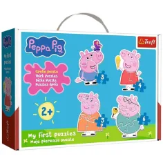 Peppa прасенце - Първи Baby пъзел в чанта - Trefl изображение 2