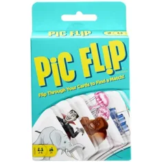 Pic Flip картова игра - Mattel