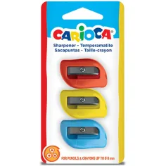 Пластмасов острил 3бр. комплект - Carioca