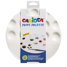 Пластмасова палитра за рисуване 220mm - Carioca