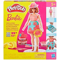 Play-Doh: Barbie цветни модели и ресни комплект за моделиране - Hasbro