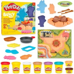 Play-Doh: Блуи отива на къмпинг – комплект за игра - Hasbro изображение 4