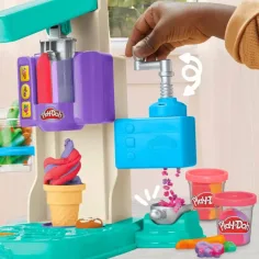 Play-Doh: Цветен сладоледопроизводител - Hasbro изображение 3