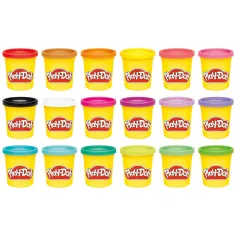 Play-Doh: Комплект пластилин в кутийки, 18 бр., 1530 г - Hasbro изображение 2