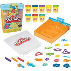Play-Doh: Комплект за моделиране на животни с 8 кутии пластилин - Hasbro изображение 2