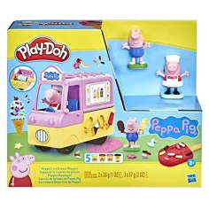 Play-Doh: Комплект за правене на сладолед с Пепа Пиг с аксесоари 227g - Hasbro