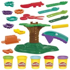 Play-Doh: Комплект за творения от корони на дървета с 5 кутии и други аксесоари - Hasbro изображение 3