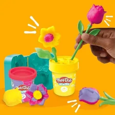 Play-Doh: Малки цветя - Тюлпан и нарцис комплект за моделиране - Hasbro изображение 2