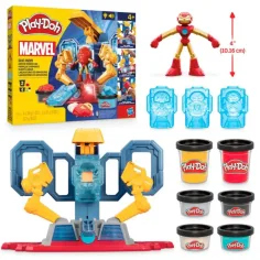 Play-Doh Marvel: Лаборатория за производство на броня на Железния човек с светлина и звук - Hasbro изображение 2