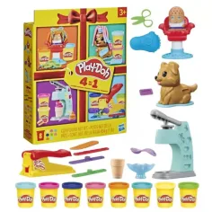 Play-Doh: Мини комплект 4 в 1 класически комплект за игра с пластилин - Hasbro изображение 1