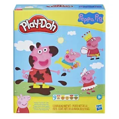 Play-Doh: Peppa Pig Stylin комплект за моделиране с аксесоари - Hasbro изображение 1
