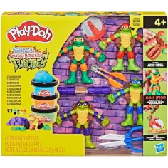 Play-Doh: Тийн нинджа костенурки cowabunga creations комплект за игра - Hasbro