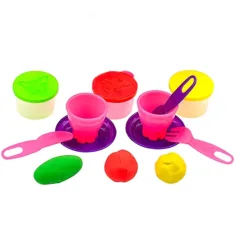 Play-Dough: Комплект пластилин с поднос и аксесоари изображение 2