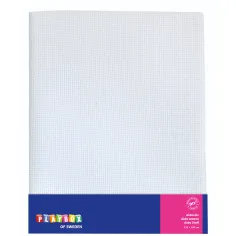 PlayBox: Бродирана тъкан в бял цвят 120x100cm