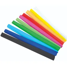 PlayBox: Цветен комплект от 10 броя креп хартия 50x200см