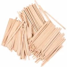 PlayBox: Декоративни дървени пръчки 86x3x3mm 650бр. пакет