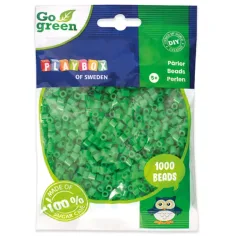 PlayBox: Go Green 5mm MIDI ютия за перли 1000бр зелени