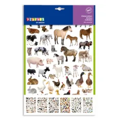 PlayBox: Животински стикери 300бр изображение 1