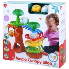 Playgo: Джунглово животинско топчено трасе