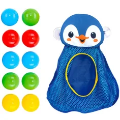 Playgo: Пингвинска играчка за баня с топки изображение 2