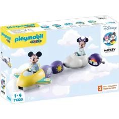 Playmobil 1.2.3 & Disney: Мики и Мини Маус с облачен самолет (71320)