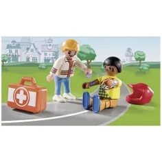 Playmobil: Патка на повик Спасители в акция състезателна катастрофа (70919) изображение 2