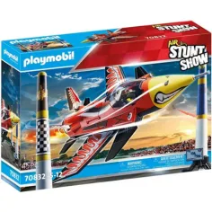 Playmobil: Въздушно шоу с акробатика - "Сокол" реактивен самолет (70832)