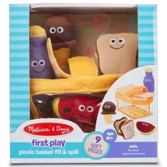 Плюшена пикник кошница 9бр. комплект - Melissa & Doug