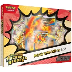 Pokémon TCG : Mega Evolution - Ascended Heroes - Mega Emboar ex Box изображение 1