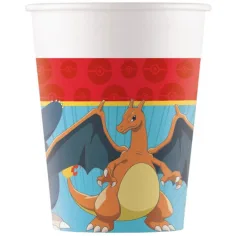 Pokémon хартиен чаша 8бр. комплект 200мл