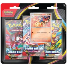Pokémon TCG : Mega Evolution Chaos Rising 3 пакет блистер