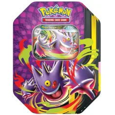 Pokémon TCG: Mega Moonlit Tin колекционерска кутия с карти в два варианта 1бр