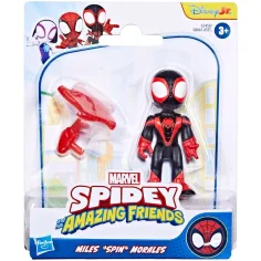 Поки и чудесните му приятели: Фигура на Майлс Моралес с аксесоар - Hasbro