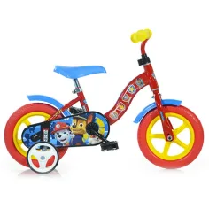 Полиция на лапите червено-синьо детско колело размер 10 - Dino Bikes велосипед