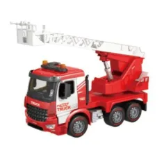 Power Truck Пожарна кола с подемна платформа, светлина и звук 40см