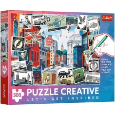 Поздрави от Лондон – 500 части Creative пъзел – Trefl