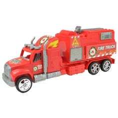 Fire Truck: Фрикционен пожарен камион в два варианта 26см изображение 6