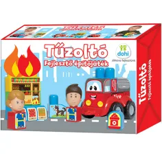 Пожарникар развиваща се, строителна играчка