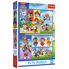 Правила на Paw Patrol 2x70бр. пъзел - Trefl изображение 1